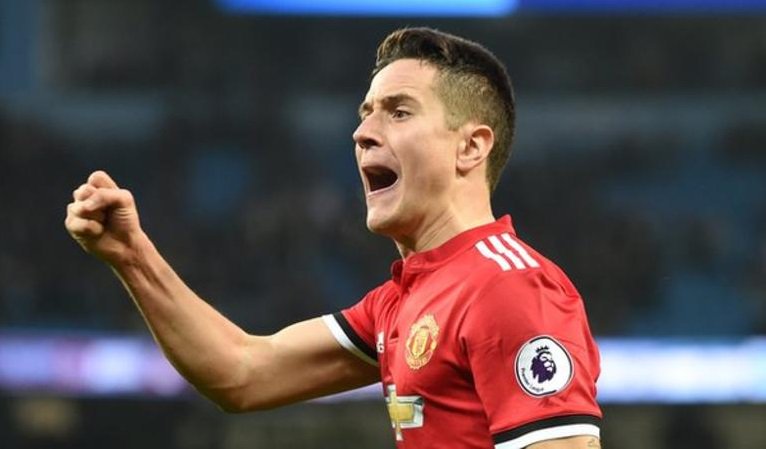 Herrera responds to claims he spat at Manchester City crest