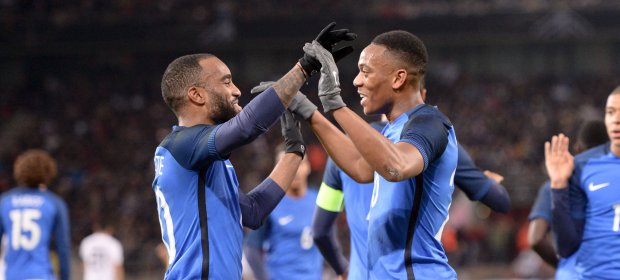 Deschamps explains why he left Lacazette and Martial out of France’s World Cup squad