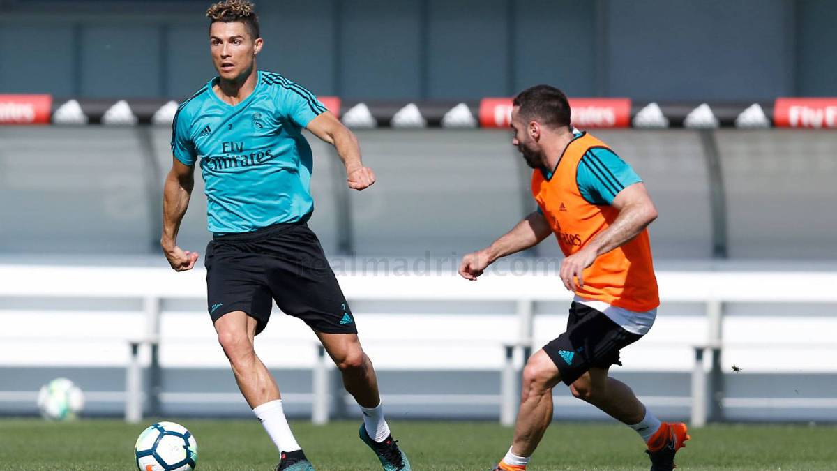 Cristiano Ronaldo and Carvajal return to full team training