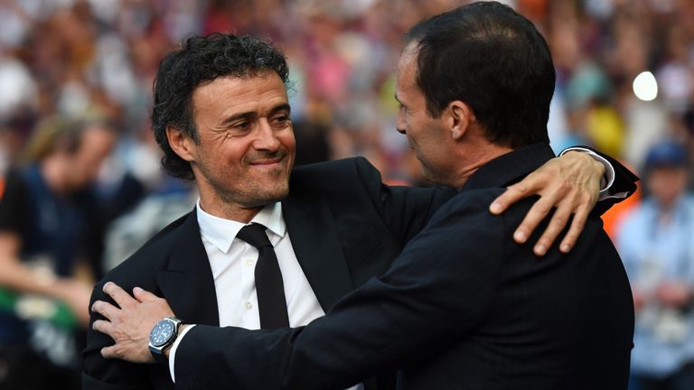 BREAKING: Arsenal want Allegri or Luis Enrique to be next manager