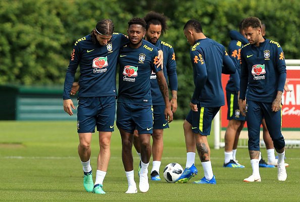 Man Utd bound Fred injures ankle at Brazil training