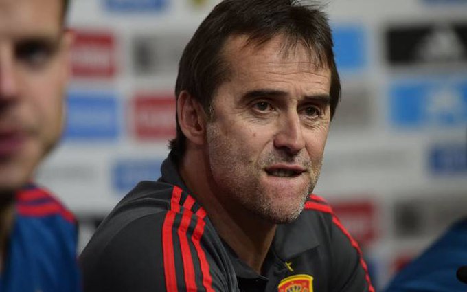 Spain sack coach Lopetegui two days before their World Cup opener