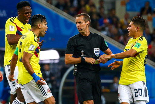 Radamel Falcao blasts ‘biased’ referee in England’s win over Colombia