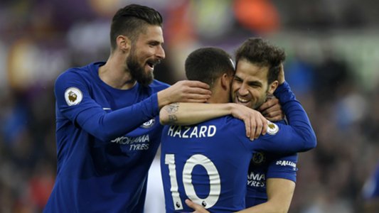 Fabregas reveals constant contact with Eden Hazard over Real transfer