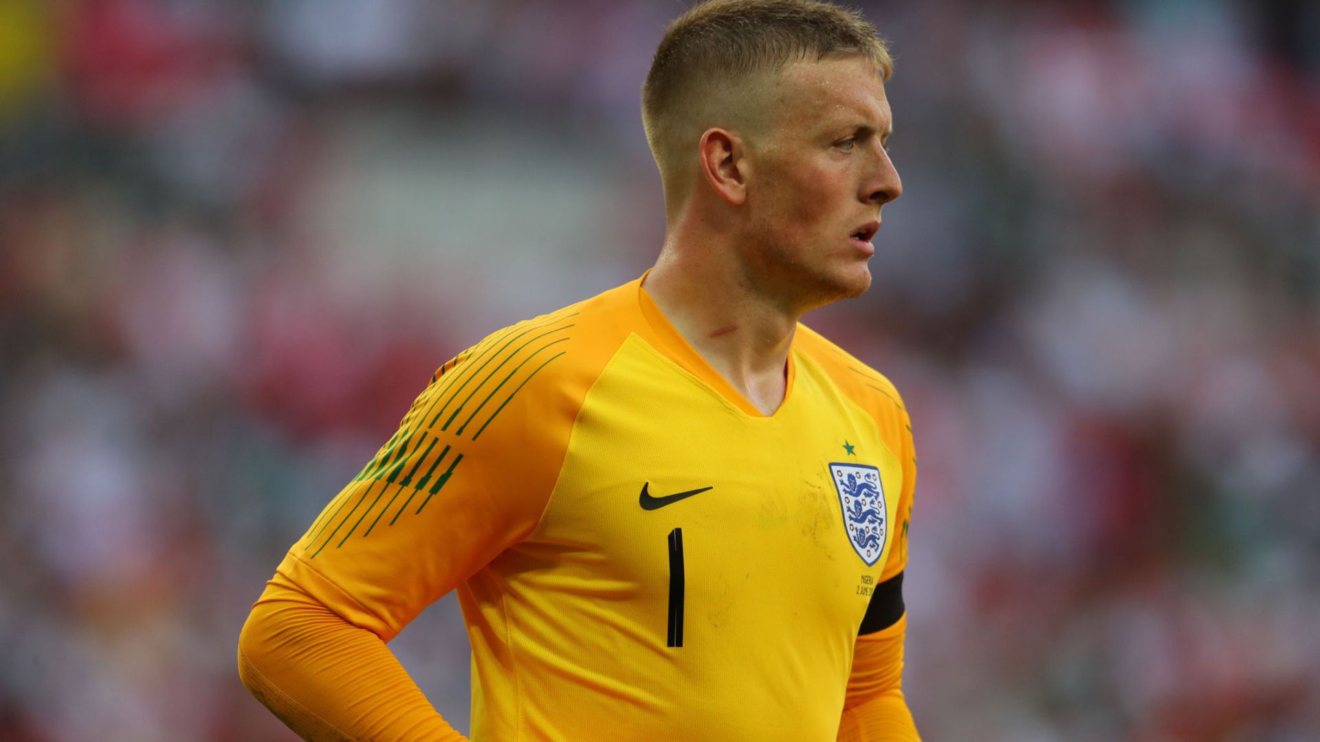 Jordan Pickford hits back at Courtois after England’s win over Colombia