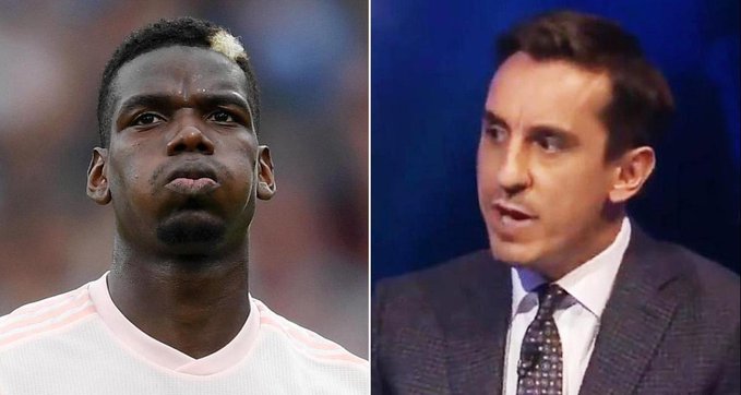 Neville claims Manchester United should sell Pogba