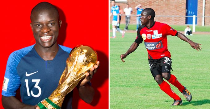 Kante trained as an accountant before becoming professional footballer