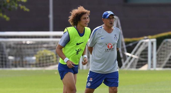 Sarri: David Luiz was ‘confused’ under Conte