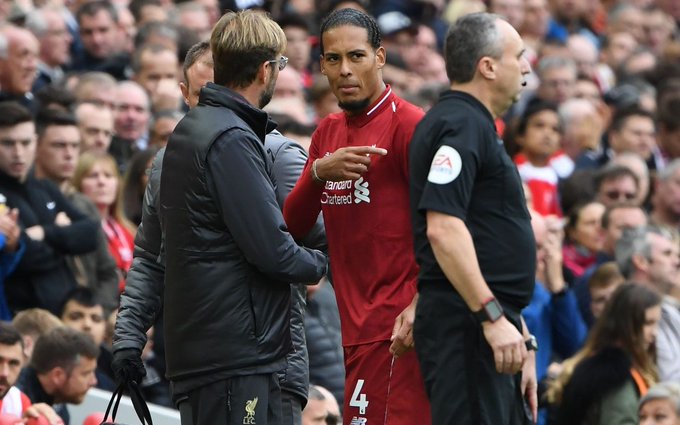 Virgil van Dijk: Any Liverpool player who doesn’t like Klopp’s rotation system should leave
