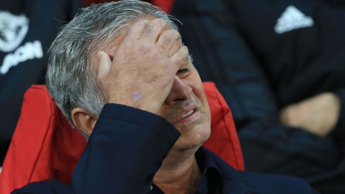Sad Mourinho gives bizarre response when asked about Man Utd form