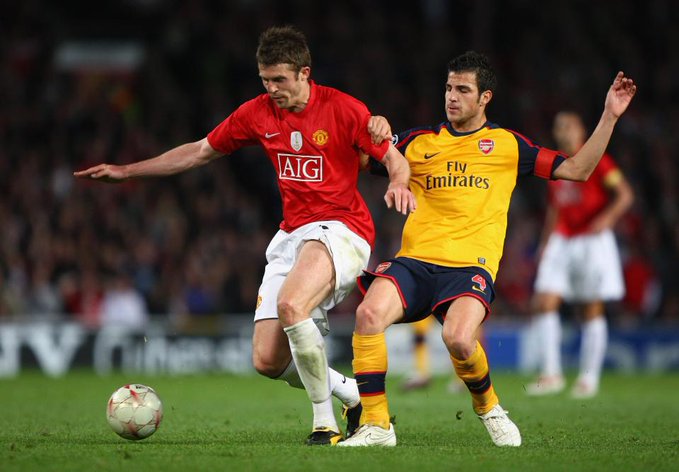 Carrick reveals how Fabregas blocked him from making Arsenal transfer