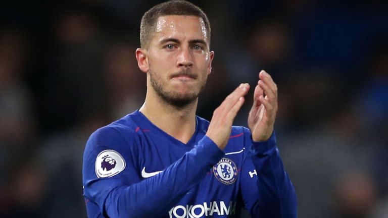 Eden Hazard not thinking about Real Madrid move