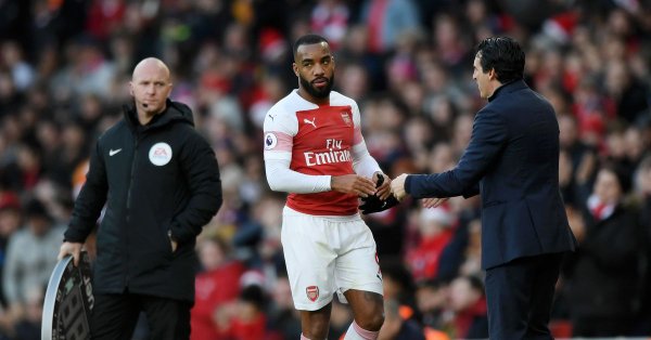 Alexandre Lacazette angry with Emery for being subbed in Arsenal’s game vs Brighton