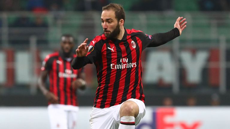 AC Milan: No Gonzalo Higuain offer from Chelsea