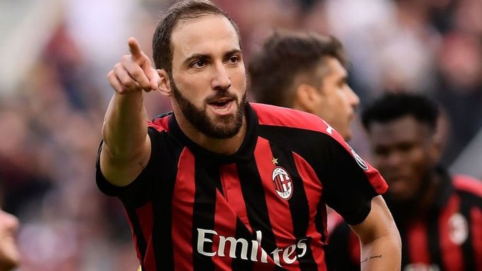 AC Milan confirm Higuain has decided to leave club