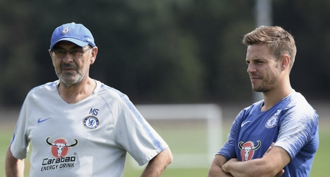 REVEALED: Sarri in ‘heated exchange’ with Azpilicueta in team meeting after loss to Arsenal