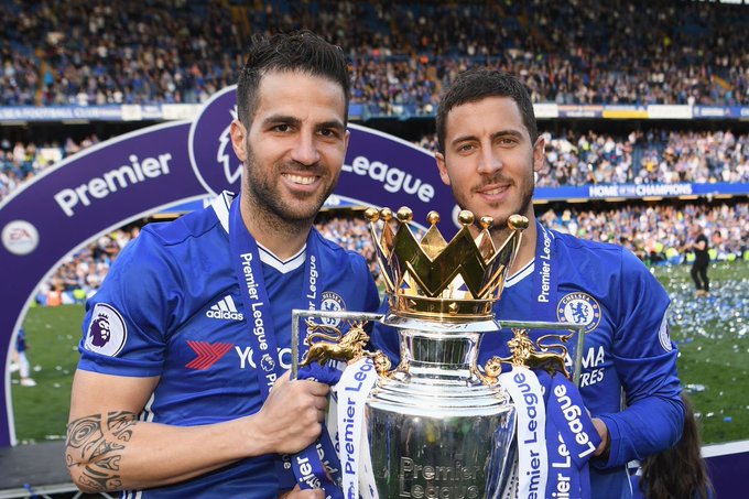 Cesc Fabregas reveals why Eden Hazard will sign new Chelsea deal