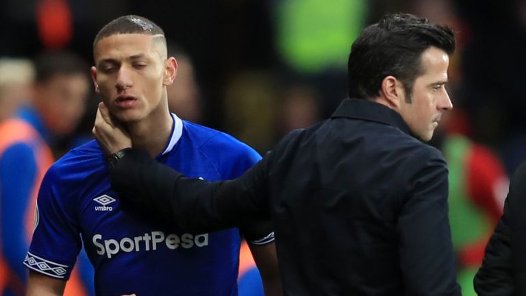 Everton’s Richarlison drops transfer hint after agent met with Liverpool boss Klopp