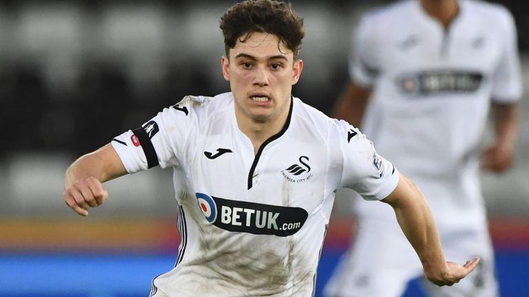 Daniel James to undergo Man United medical ahead of £18m move from Swansea