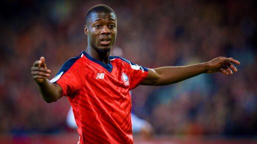 Nicolas Pepe set for Arsenal medical as £72m move nears end