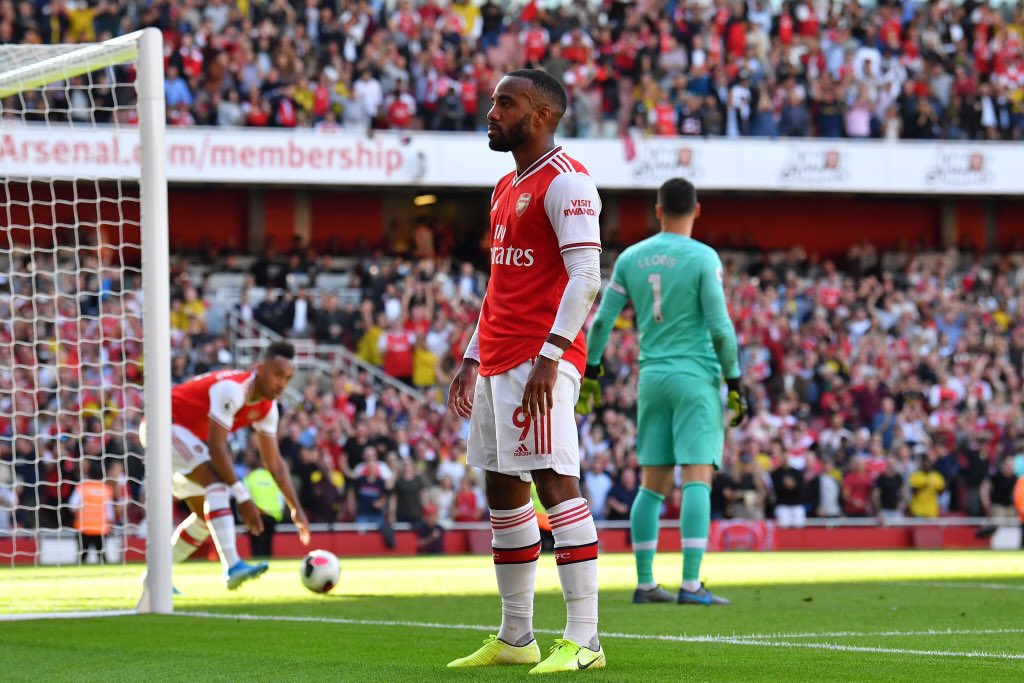 Emery provides update on Lacazette’s injury after Arsenal’s draw with Spurs