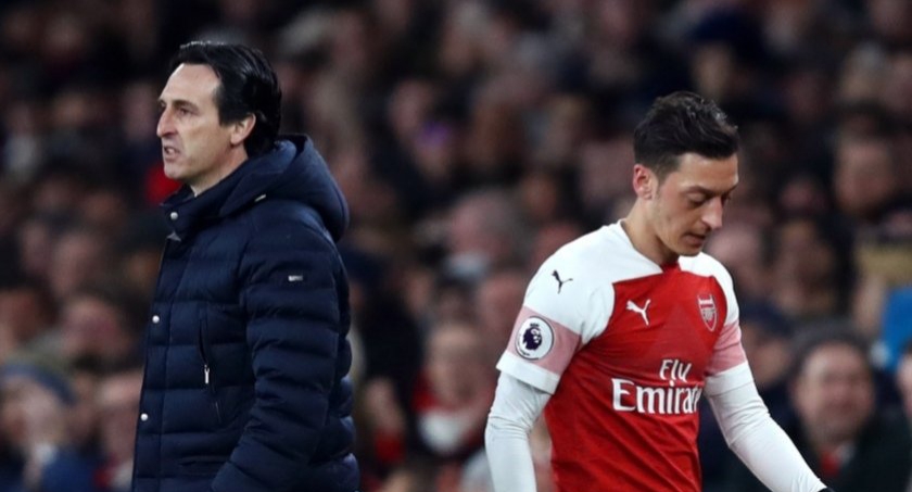 Emery insists Mesut Ozil doesn’t ‘deserve’ to be in Arsenal team