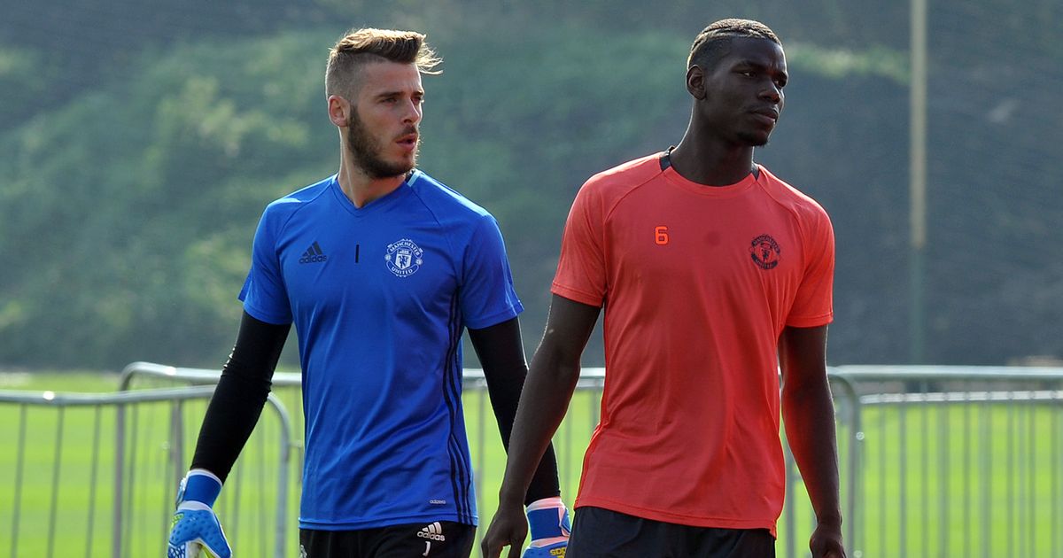 Pogba and David de Gea ruled out of Liverpool clash