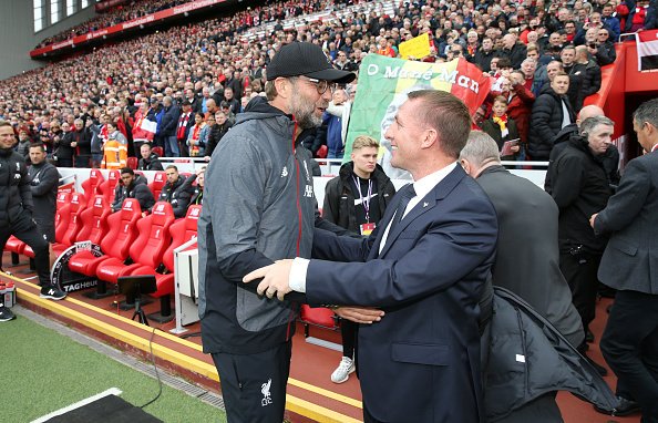 Brendan Rodgers bites back at Jurgen Klopp over Mohamed Salah complaint