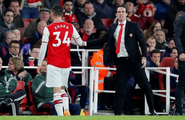 Emery to ‘consult Arsenal players’ over whether to keep Xhaka as captain