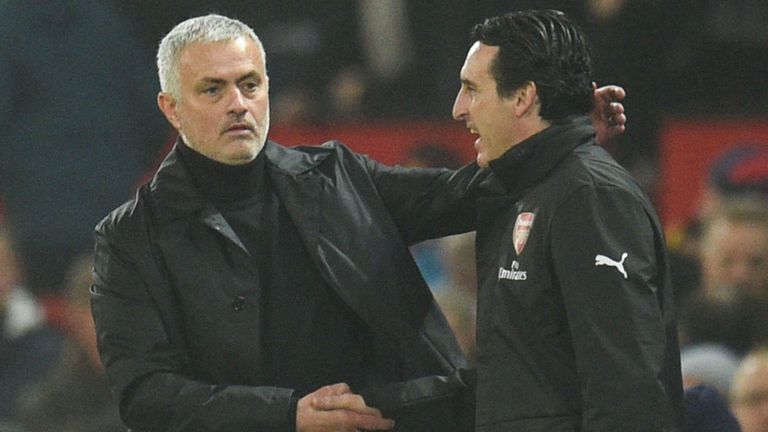 Arsenal respond to claims Mourinho ‘dined’ with club chief over replacing Emery