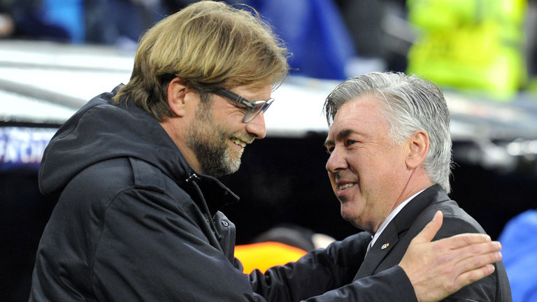 Ancelotti reveals how he lost out to Jurgen Klopp for Liverpool job