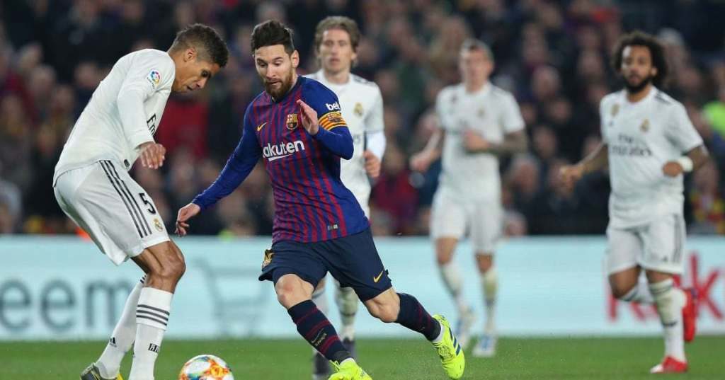 Raphael Varane reveals the secret to keeping Lionel Messi quiet