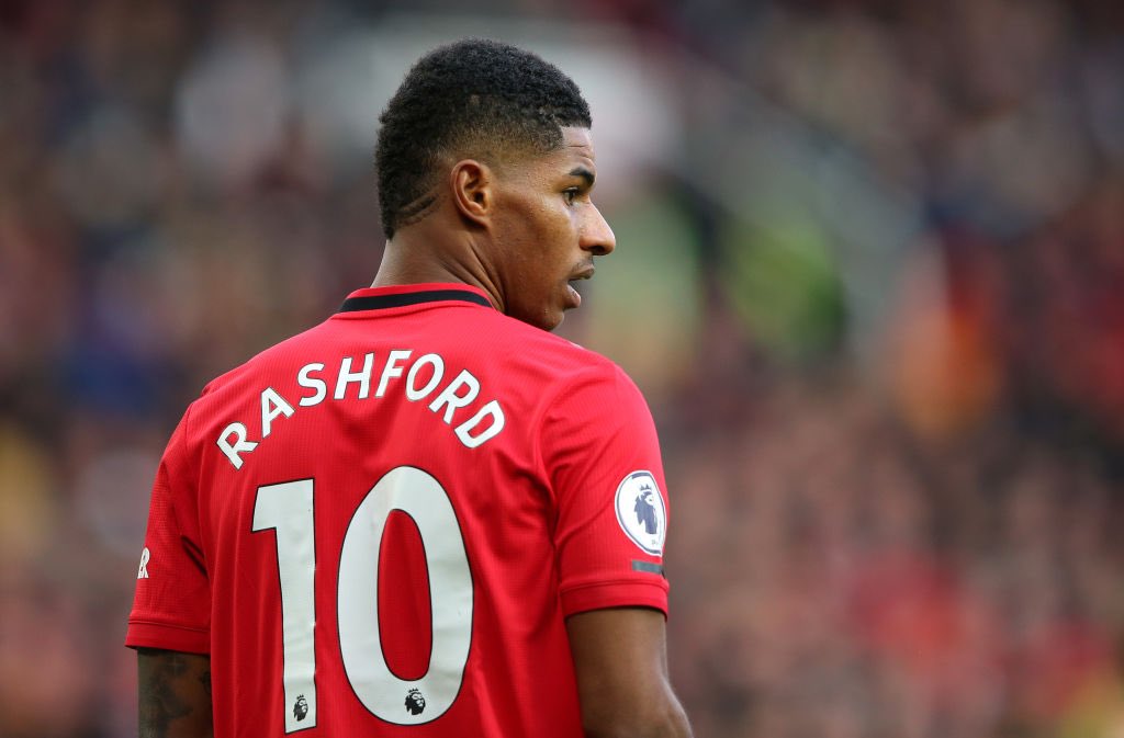 Marcus Rashford out for up to three months with back injury
