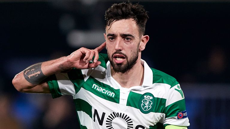 Deadlock for Man Utd as Sporting raise Bruno Fernandes fee