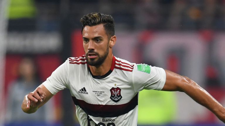 Flamengo defender Pablo Mari in London for Arsenal medical