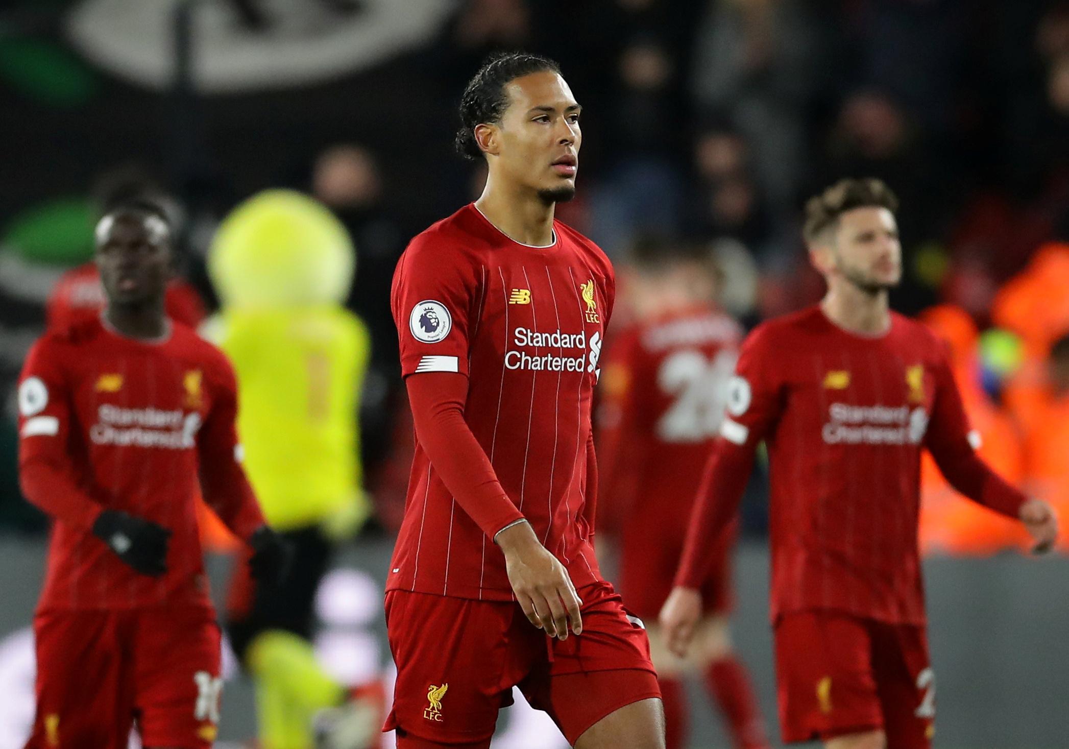 Van Dijk reveals who to blame as Liverpool finally lose to end unbeaten run