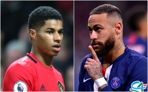 Neymar hits back at Rashford’s Man Utd celebration post on Instagram