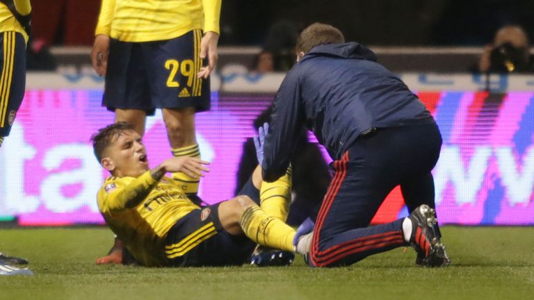 Arsenal provide worrying Lucas Torreira injury update