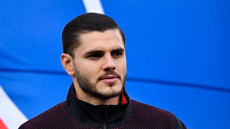 Mauro Icardi completes move from Inter Milan to PSG