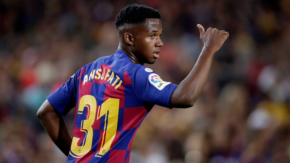 Barcelona rejected a €100m offer from Man Utd for Ansu Fati