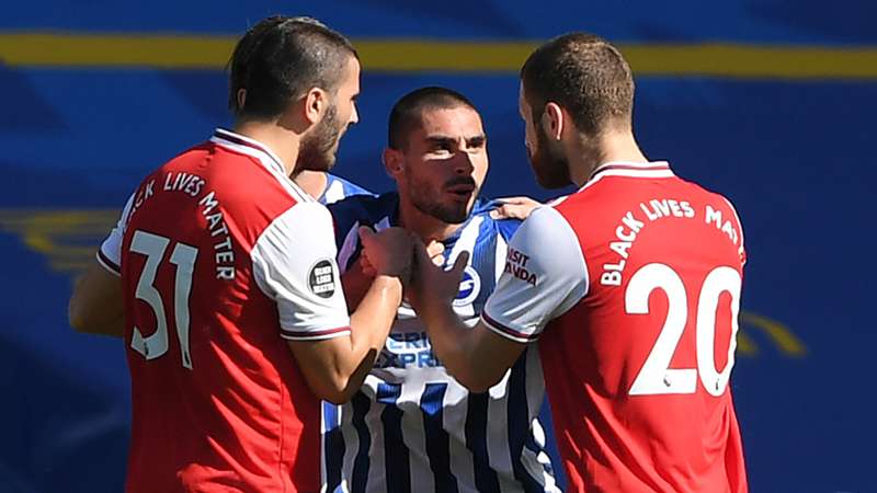 Maupay hits back at Arsenal players: You got what you deserved
