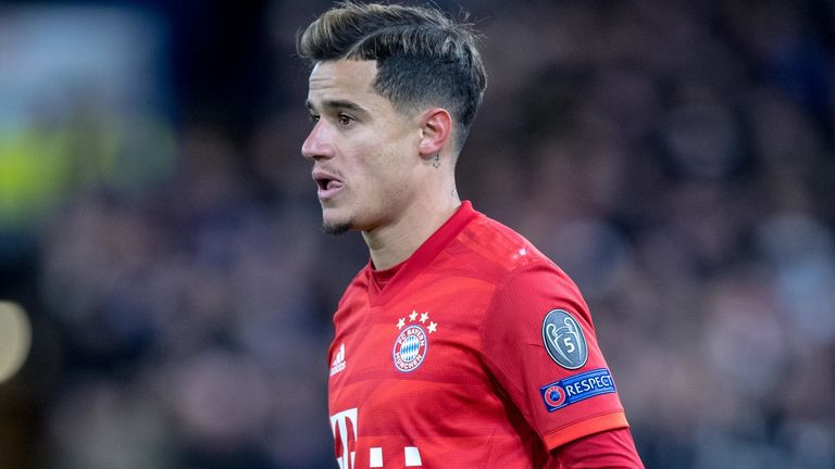 Bayern reach agreement to extend Coutinho’s loan until the end of the season