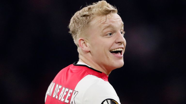 Ajax confirm Man Utd target Van de Beek has made transfer agreement