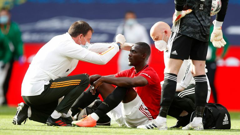 Eric Bailly gives update after head clash against Chelsea