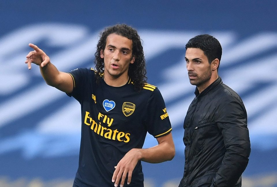 Arteta bans Guendouzi from first team training after meeting with Edu