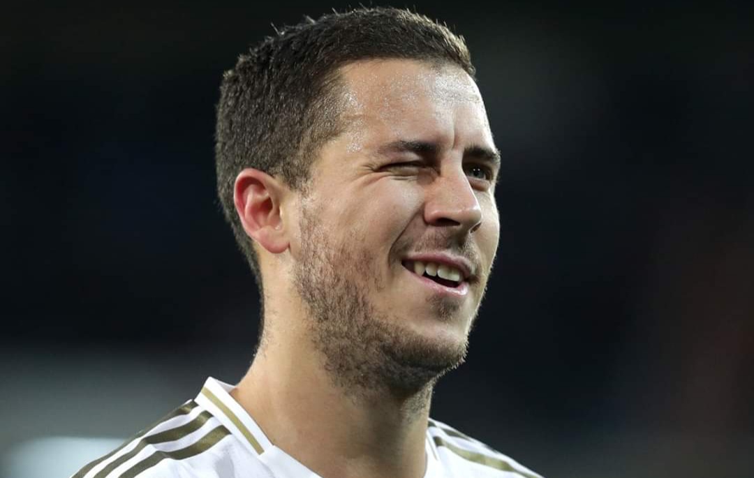 Eden Hazard struggling with the weight of Real Madrid shirt