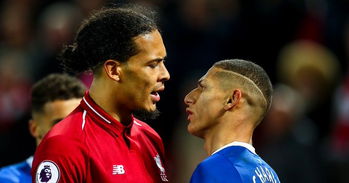 Richarlison reveals why he picked a fight with Virgil van Dijk