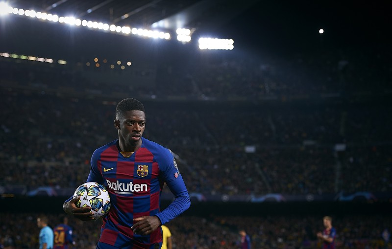 Barcelona send transfer message to Man Utd over Ousmane Dembele