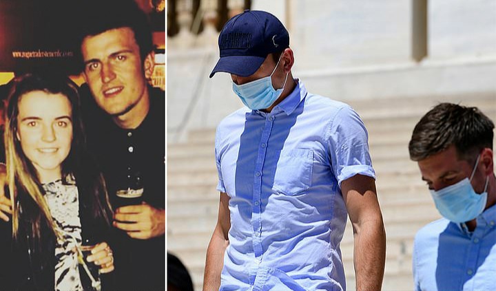 Harry Maguire brawl sparked after his sister was stabbed in the arm