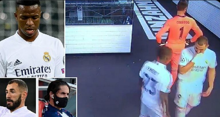 Tunnel footage reveals Benzema laying into Vinicius ...